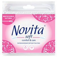 Ватные палочки Novita Soft 160 шт