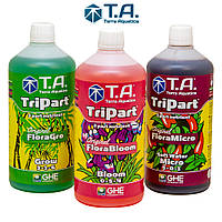 Удобрение Terra Aquatica TriPart Micro+Gro+Bloom 3x1L SW