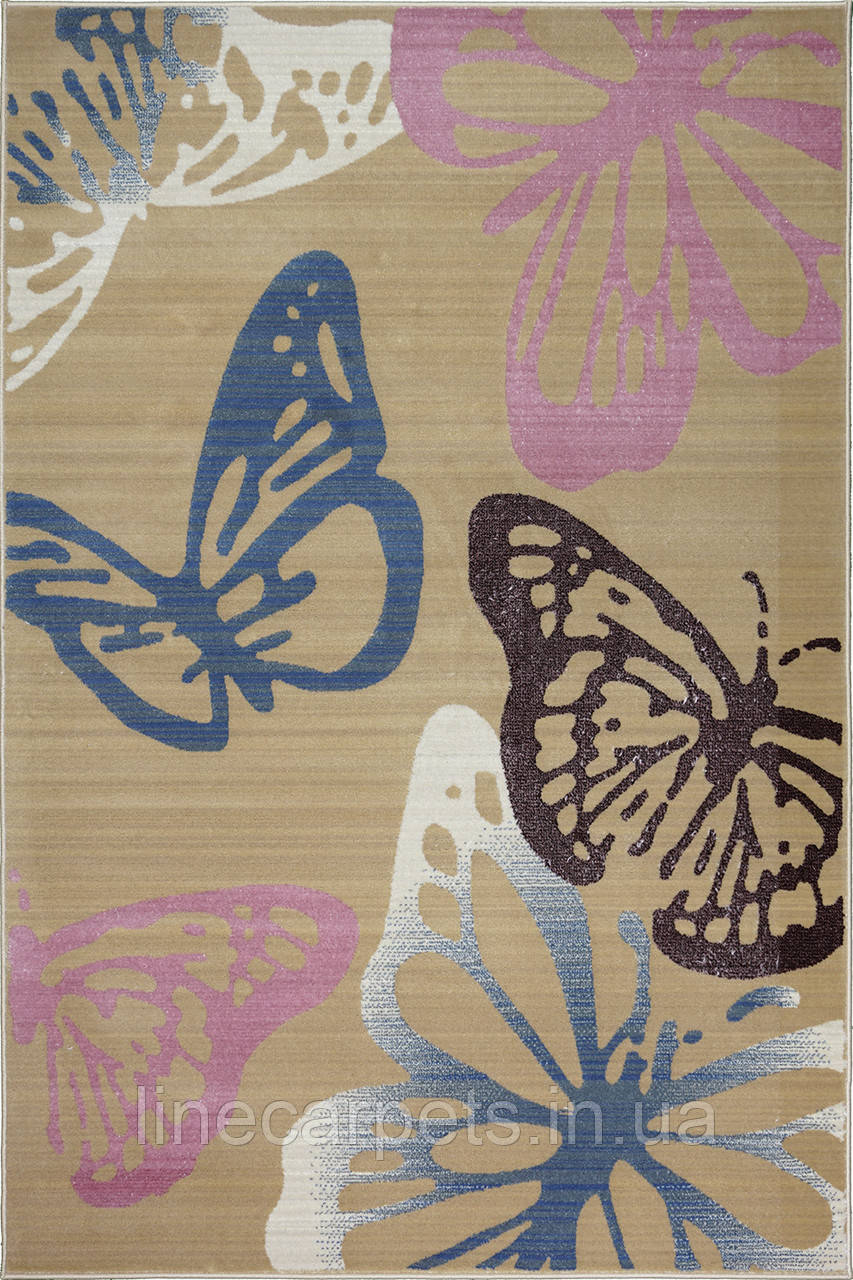 Дитячий килим з метеликами