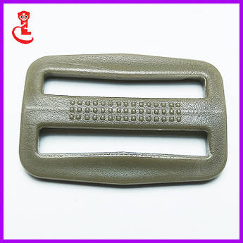 РЕГУЛЯТОР РЕМЕНЯ 30ММ. ПРЯЖКИ ДЛЯ СУМОК. ПЛАСТИК ХАКІ