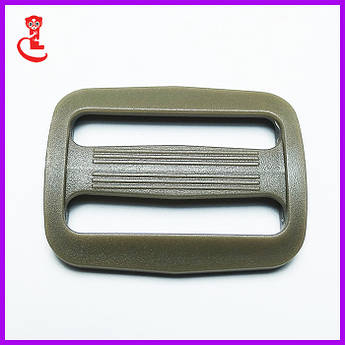 ПРЯЖКА ДЛЯ СУМКИ 40 ММ. РЕГУЛЯТОР ДОВЖИНИ ДЛЯ РЕМЕНЯ. ПЛАСТИК ХАКІ (200шт)