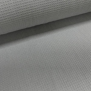 Піке (клітка) вафельна тканина, колір сірий (шир. 2,40 м)