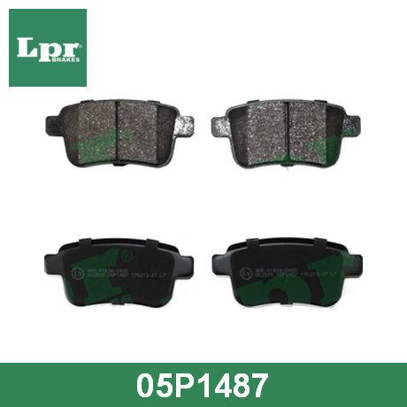 Колодки задні гальмівні Renault Kangoo 2 (LPR 05P1487)
