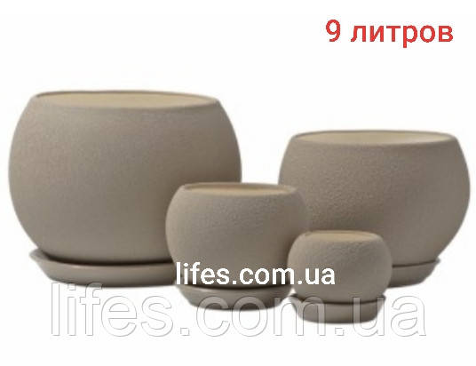 Вазон Віктор шовк капучино 9 л