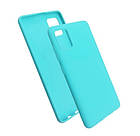 Чохол для Samsung Galaxy A31 A315F силіконовий бірюзовий (сасунг а31), фото 7