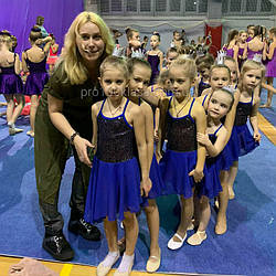 Балетное платье  с пайетками для юных балерин  10