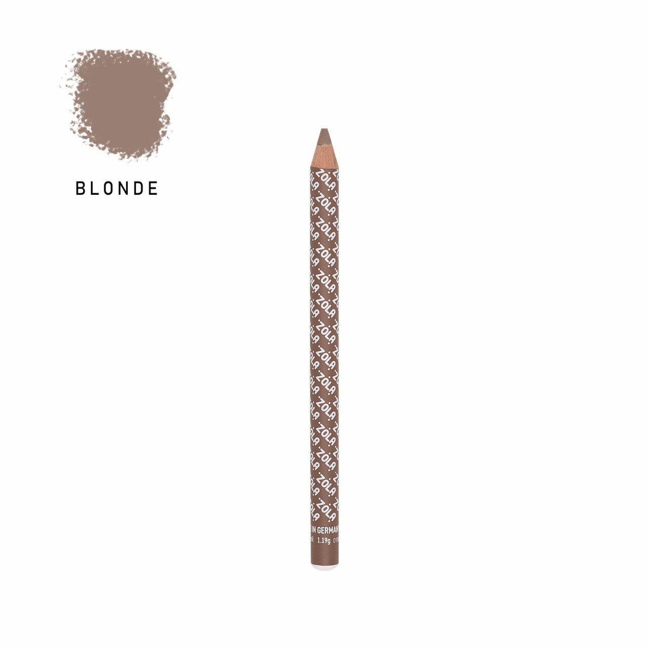 Пудровий олівець для оформлення брів Zola (Blonde)