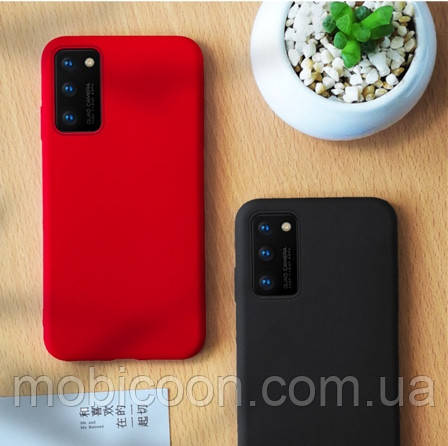 Чохол для Samsung Galaxy M21 M215F силіконовий червоний (самсунг м21)