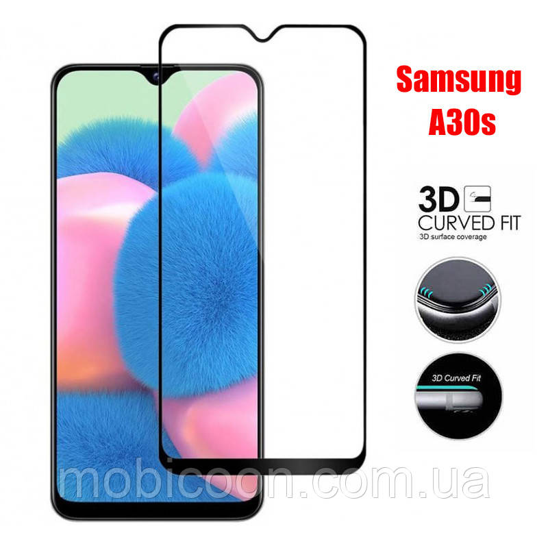 Захисне скло ProGlass 3D 0,33 mm для Samsung Galaxy A30s A307F (самсунг а30с)