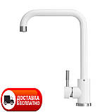 Кухонний змішувач Granado OVIEDO white, фото 4