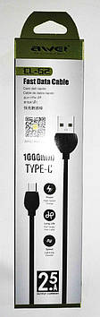 Кабель  AWEI CL 62 TYPE C Data Cable