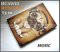 Противоударный чехол Мопс для Huawei Mediapad T5 10 AGS2-L09 AGS2-W09