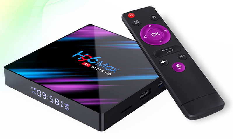 Android TV-BOX H96 MAX 4GB / 32GB Android 9.0 SMART TV, фото 1