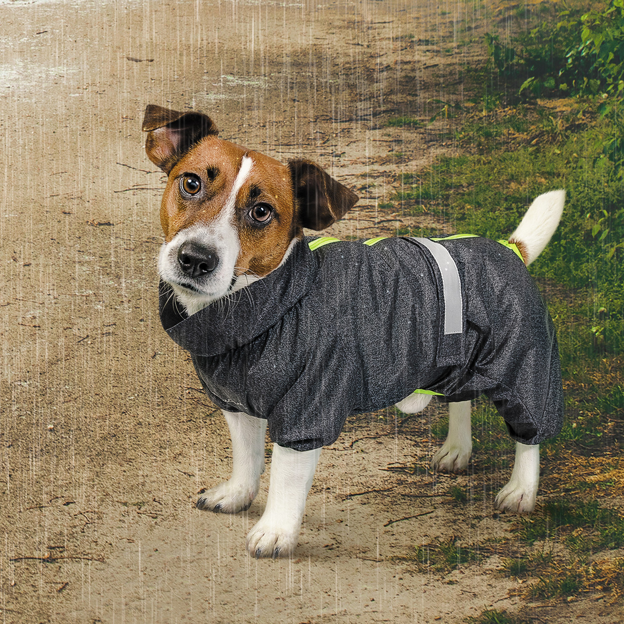 Комбінезон-дощовик для собак Rain Active; XS