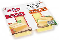 Сыр нарезанный Duopack Gouda, Tylzycki Mlekovita , 500 гр ( 2 х 250 гр )