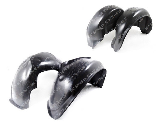 Комплект підкрилок (4 шт.) Мазда 6 (2002-2008)