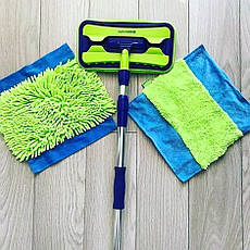 Універсальна швабра з двома насадками AQUAMatic MOP Грінвей Greenway