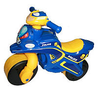 Мотоцикл-каталка "Поліція" (синій) Doloni (0138/570)