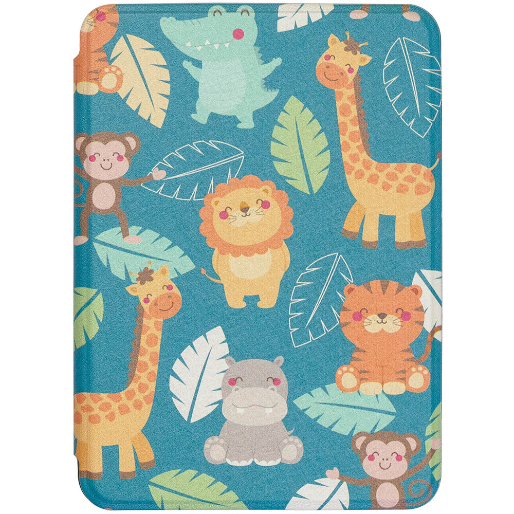 Чехол Slimline Print для Amazon Kindle All-New 10th Gen. (2019) Cartoon Animals, фото 1