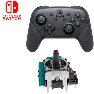 Pro Controller механізм аналога 3D Nintendo Switch (3 pin) (Оригінал)