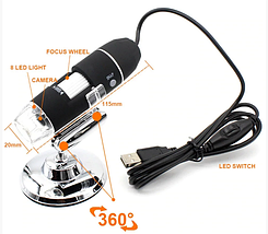 Цифровий USB-диск 1000Х Digital Zoom Microscope, фото 2