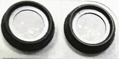 Скло камери Huawei Honor 8X, з рамкою чорного кольору