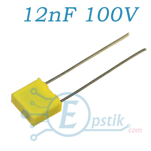 Конденсатор 12nF 100V ±5% CL23B (123J100), фото 1