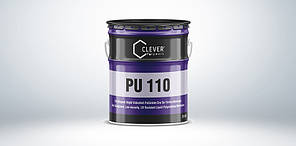 CLEVER PU BASE 110 — Рідка поліуретанова гідроізоляційна мембрана 5 кг, Сірий