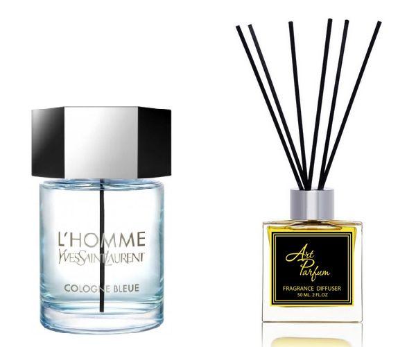 Ароматний дифузор для дому 50 мл, з відомим парфумерним ароматом L'Homme Cologne Bleue/ Ель Хом Колонь Блю, фото 1