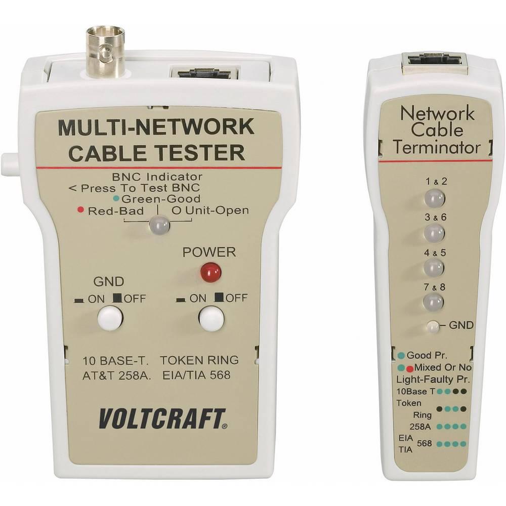 Кабельний тестер (BNC, RJ-45) Voltcraft CT-1 Німеччина