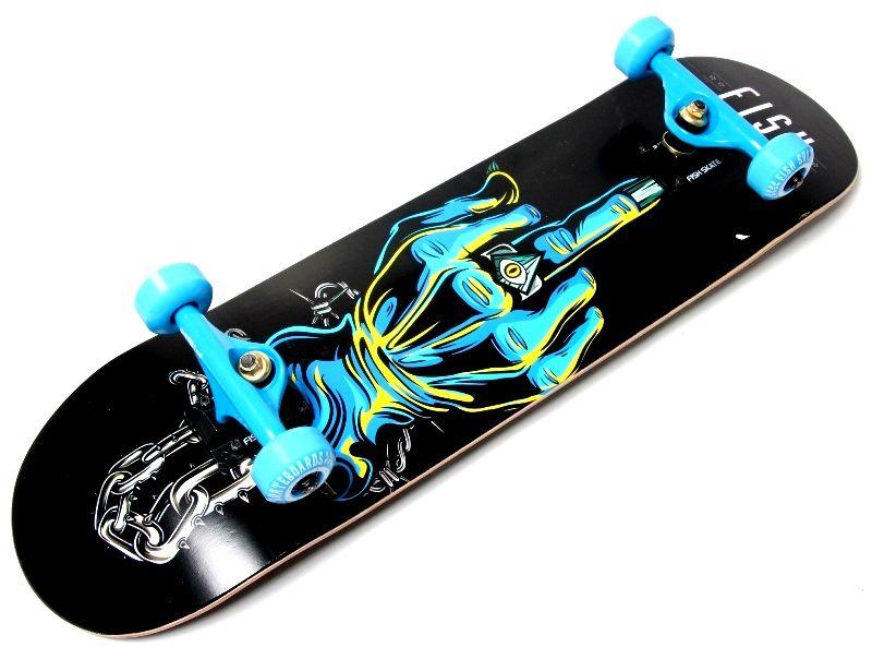 Професійний скейтборд (Скейт) з канадського клена Fish Skateboard "Finger"