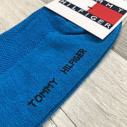 Шкарпетки чоловічі спортивні бавовна з сіткою короткі Tommy Hilfiger, 41-45 розмір, асорті, 04453, фото 3