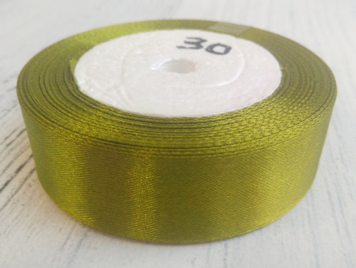 Стрічка атласна 2,5 см/23м 2 (No30)