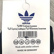 Шкарпетки чоловічі спортивні бавовна з сіткою середні Adidas, Німеччина, 41-45 розмір, асорті, 12657, фото 4