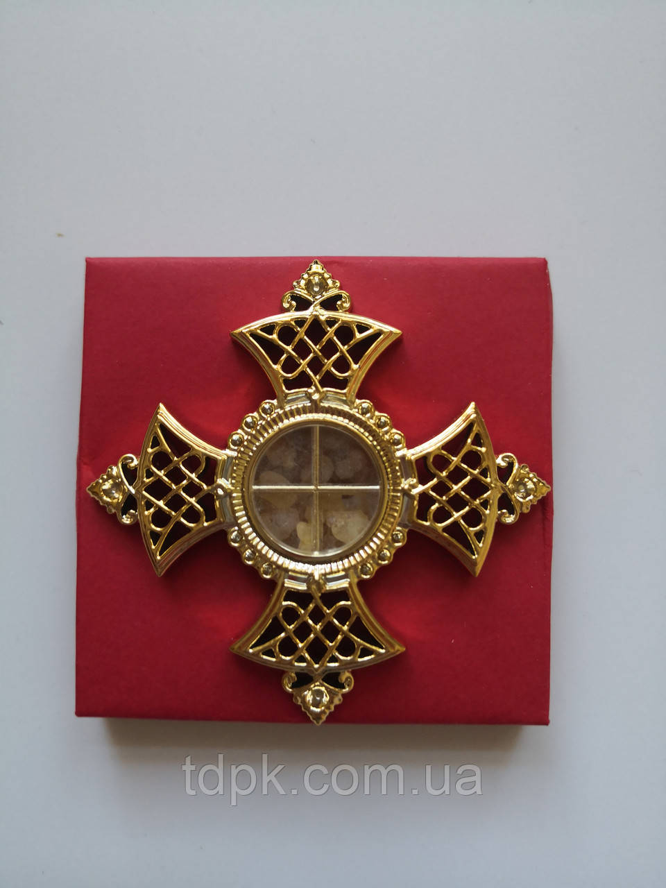 Хрестик на липучці (з ладаном), фото 1