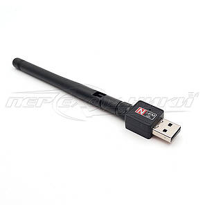 Wi-Fi USB адаптер до 300MB, 802.11bgn з антеною 3DBI, бездротовий мережевий адаптер Wi-Fi, фото 2
