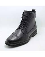 Зимние мужские ботинки броги Badura 5272-W-372 черные