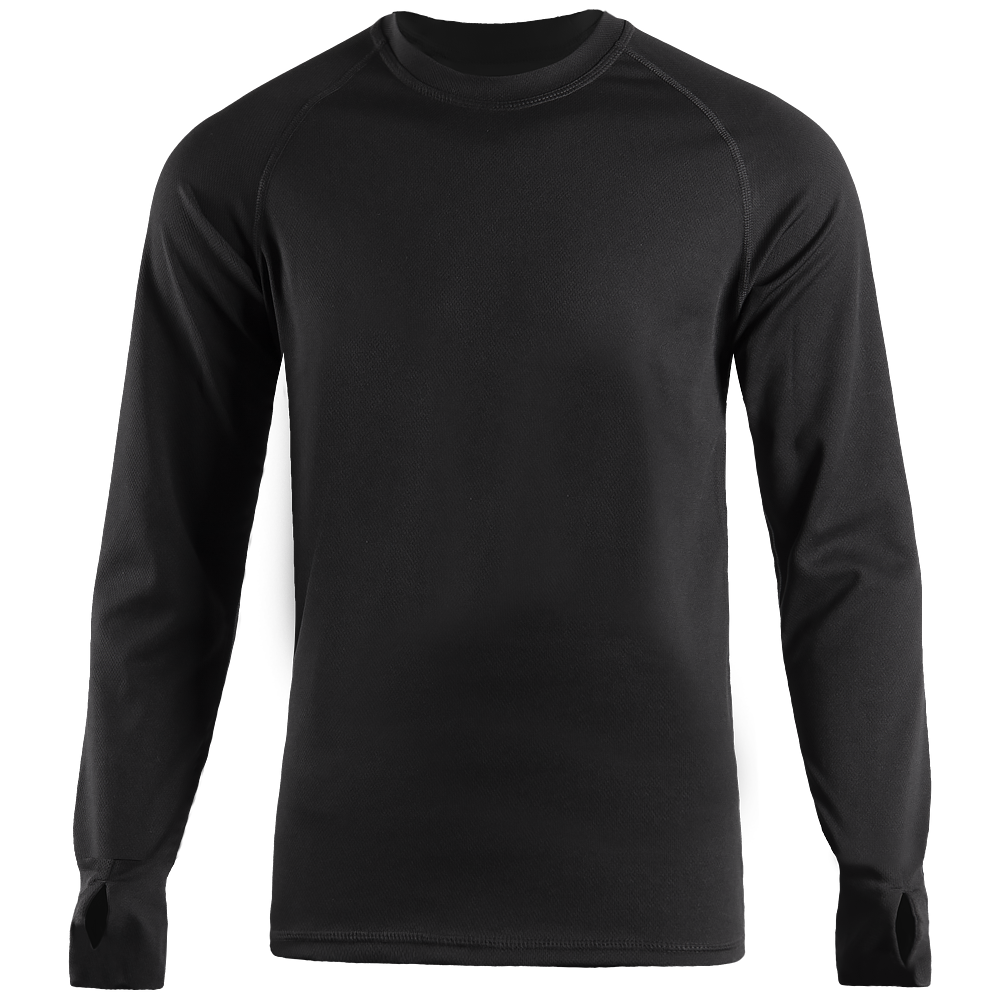 Термофутболка с длинным рукавом Camo-Tec CoolPass Long Sleeve - Black - фото 1 - id-p414934510