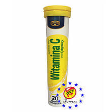 Шипучие витамины Kruger Vitamin C - 20 таблеток