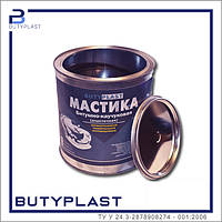 Мастика з крихтою Butyplast, автомобільна, 2,8 кг, віброізоляція, шумоізоляція