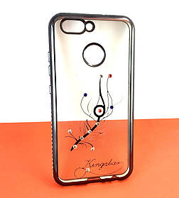 Чехол для Huawei Nova 2 2017 накладка Fashion Case бампер противоударный черный
