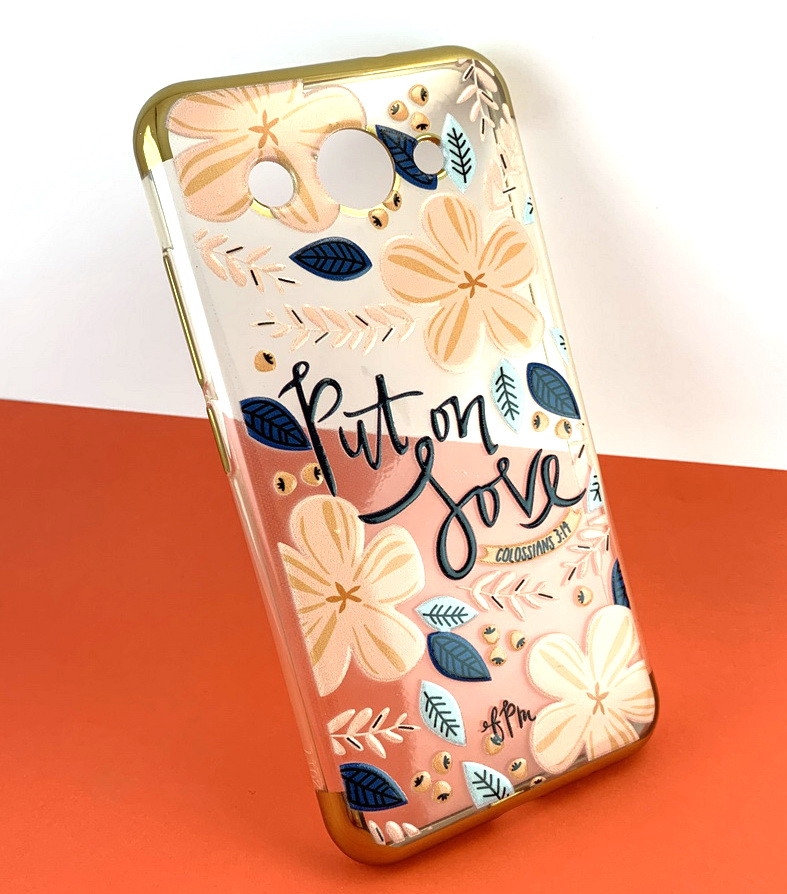 Чохол для Huawei Y3 2017 накладка Fasion Case силіконовий протиударний з принтом