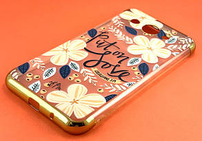 Чохол для Huawei Y3 2017 накладка Fasion Case силіконовий протиударний з принтом, фото 3