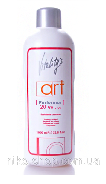 Vitality's Окислювач Art Performer - Оксидант 6% 20 vol 1000 мл