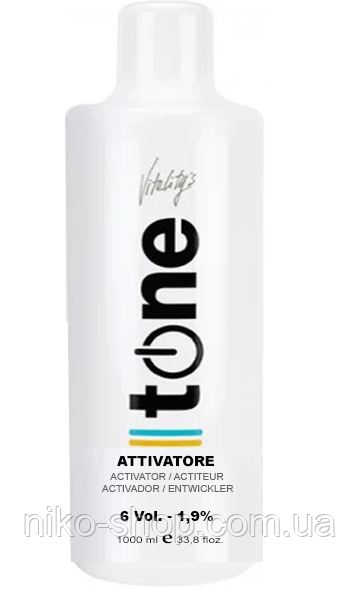 Vitality's Окислювач Tone Activator 6 vol - Активатор 1,9% 1000мл, фото 1