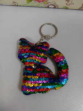Брелок з паєтками 1 шт