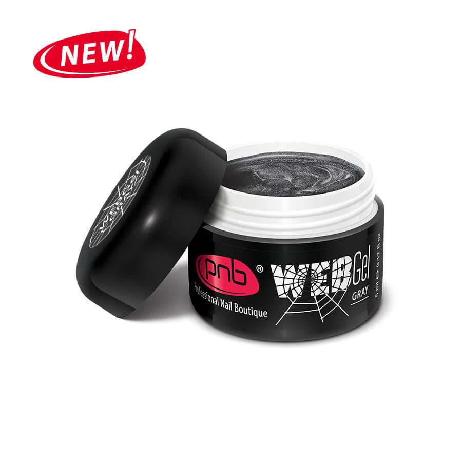 Гель-павутинка сіра  PNB WEB Gel Gray, 5 мл