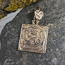 Руна Тюр (Тейваз) Кулон амулет, фото 4