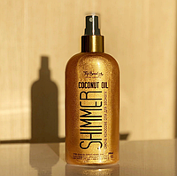 Мерцающие кокосовое масло для загара Top Beauty Shimmer 200 мл