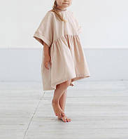 Легкое платье бохо для девочки и для мамы 24-60 размер